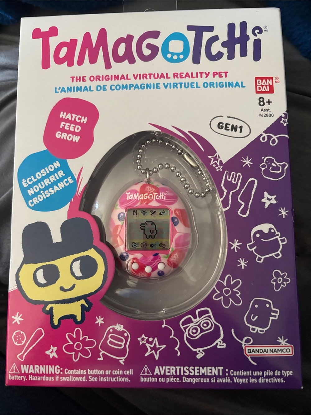 Tamagotchi Virtual Pet Handheld - Pink gen 1